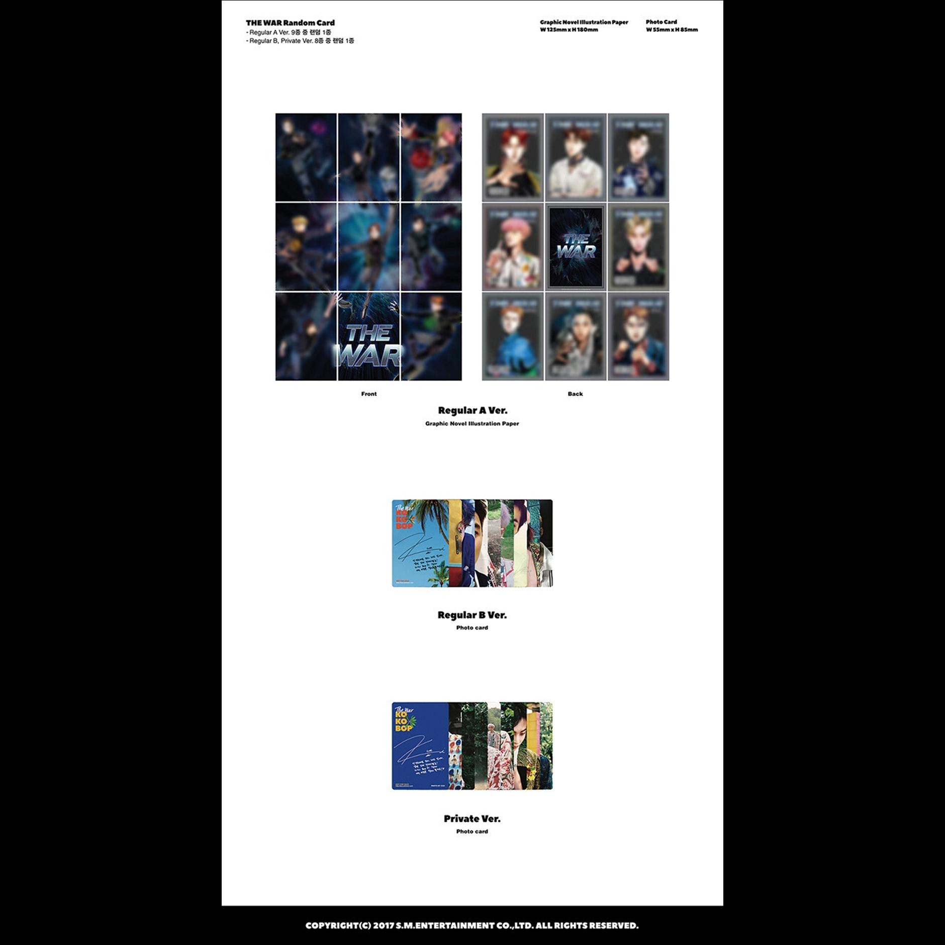 EXO - The War (Chinese Ver.) / 4th Album
