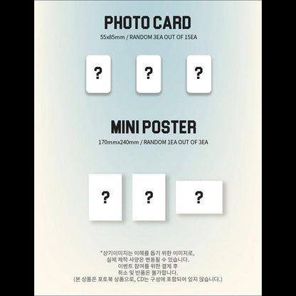 [Pre-order] HEEJAE SEVENUS Turbulence Album KPOP Sealed Album + Free Gift