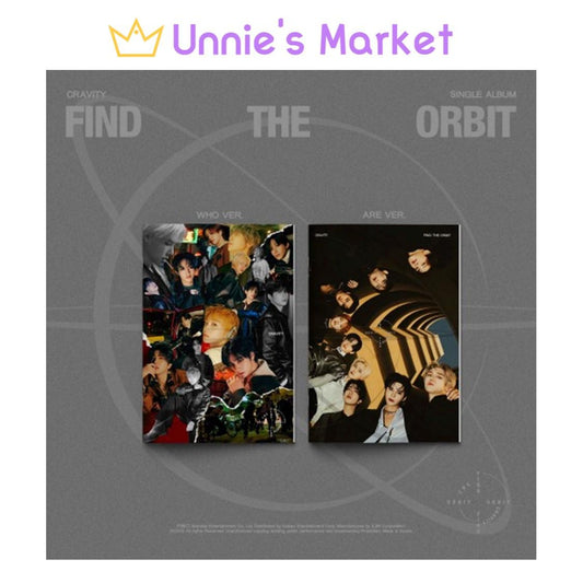 CRAVITY [FIND THE ORBIT] Single Album (WHO ver. / ARE ver.)