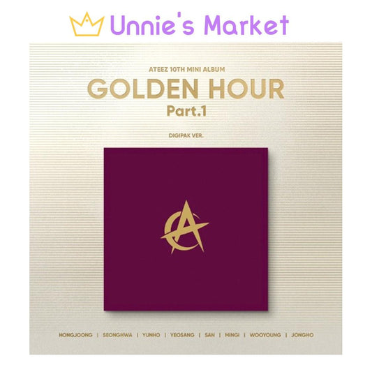 ATEEZ - GOLDEN HOUR : Part.1 Digipak Ver. / 10th Mini Album
