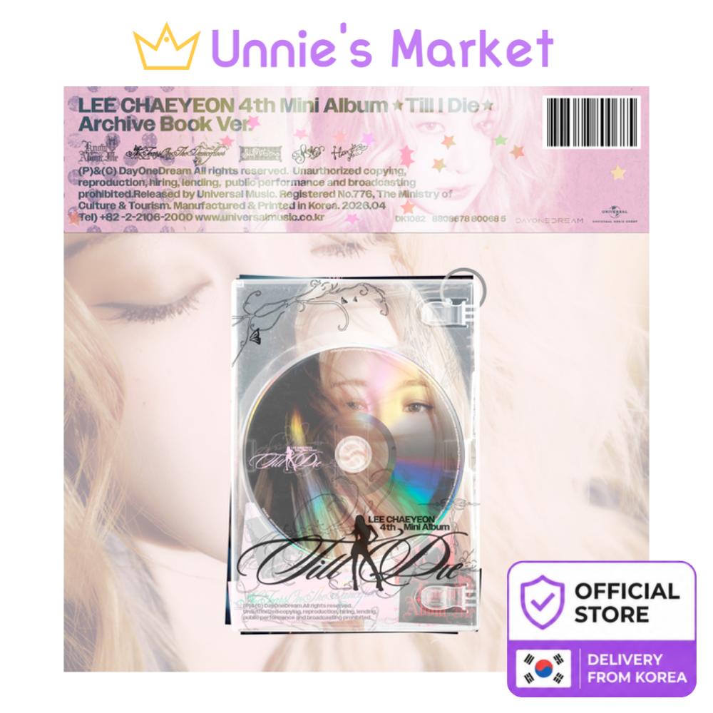 LEE CHAEYEON [Till I Die] Archive Book Ver. / 4th Mini Album + Free Gift