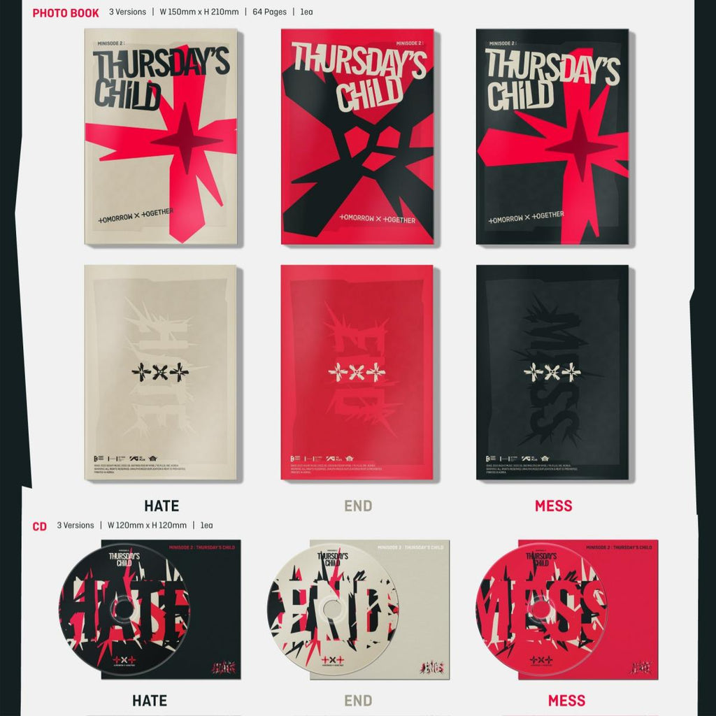 TXT minisode 2: Thursday's Child Album