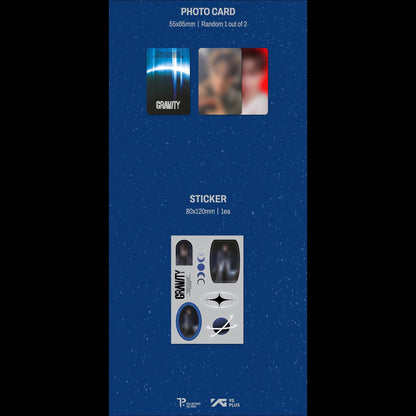 XIA (JYJ) 5th FULL ALBUM [GRAVITY] Cosmic Ver. + Free Gift