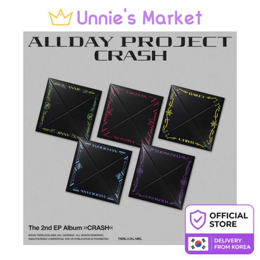 [Pre-order] [SET] ALLDAY PROJECT - The 2nd EP Album [CRASH] (FOCUS ver.) + Free Gift