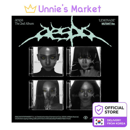aespa [LEMONADE] MUTANT Ver. 2nd Album + Free Gift