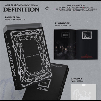 AMPERS&ONE [DEFINITION] HERE Ver. / 4th Mini Album + free gift