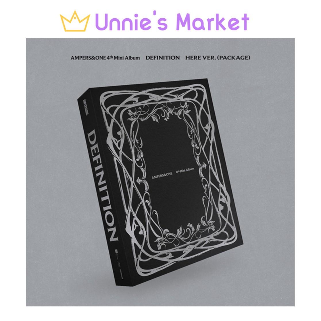 AMPERS&ONE [DEFINITION] HERE Ver. / 4th Mini Album + free gift
