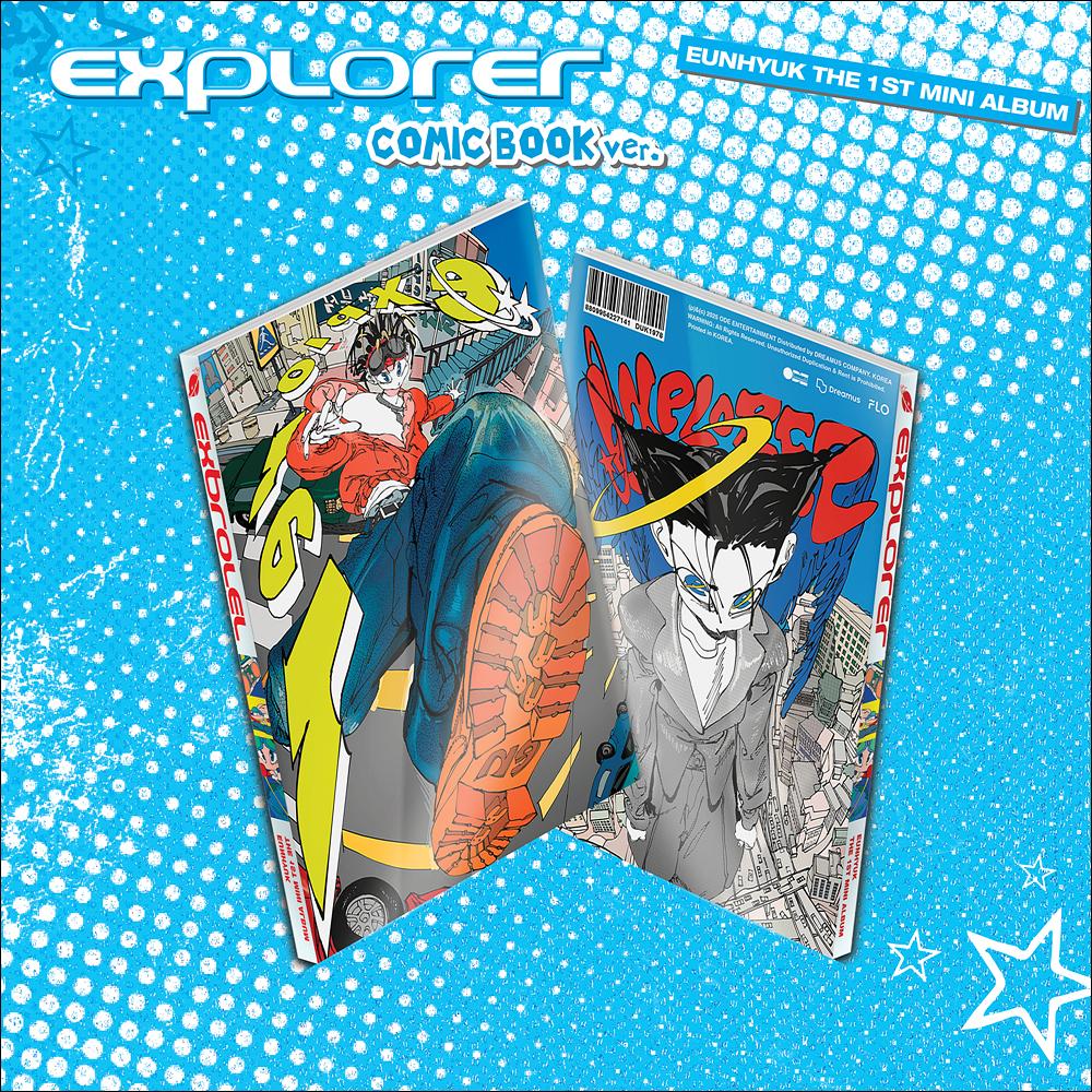 EUNHYUK (SUPER JUNIOR) - EXPLORER 1st Mini Album (Comic Book Ver.) + Free Gift