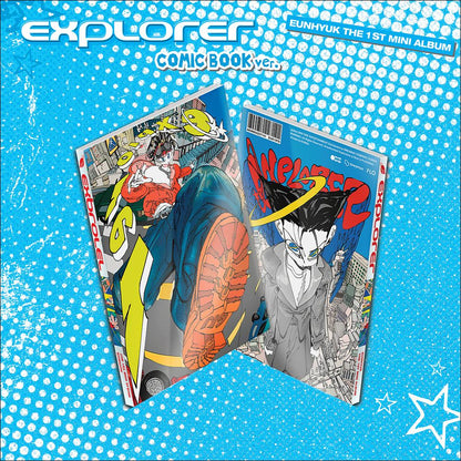EUNHYUK (SUPER JUNIOR) - EXPLORER 1st Mini Album (Comic Book Ver.) + Free Gift