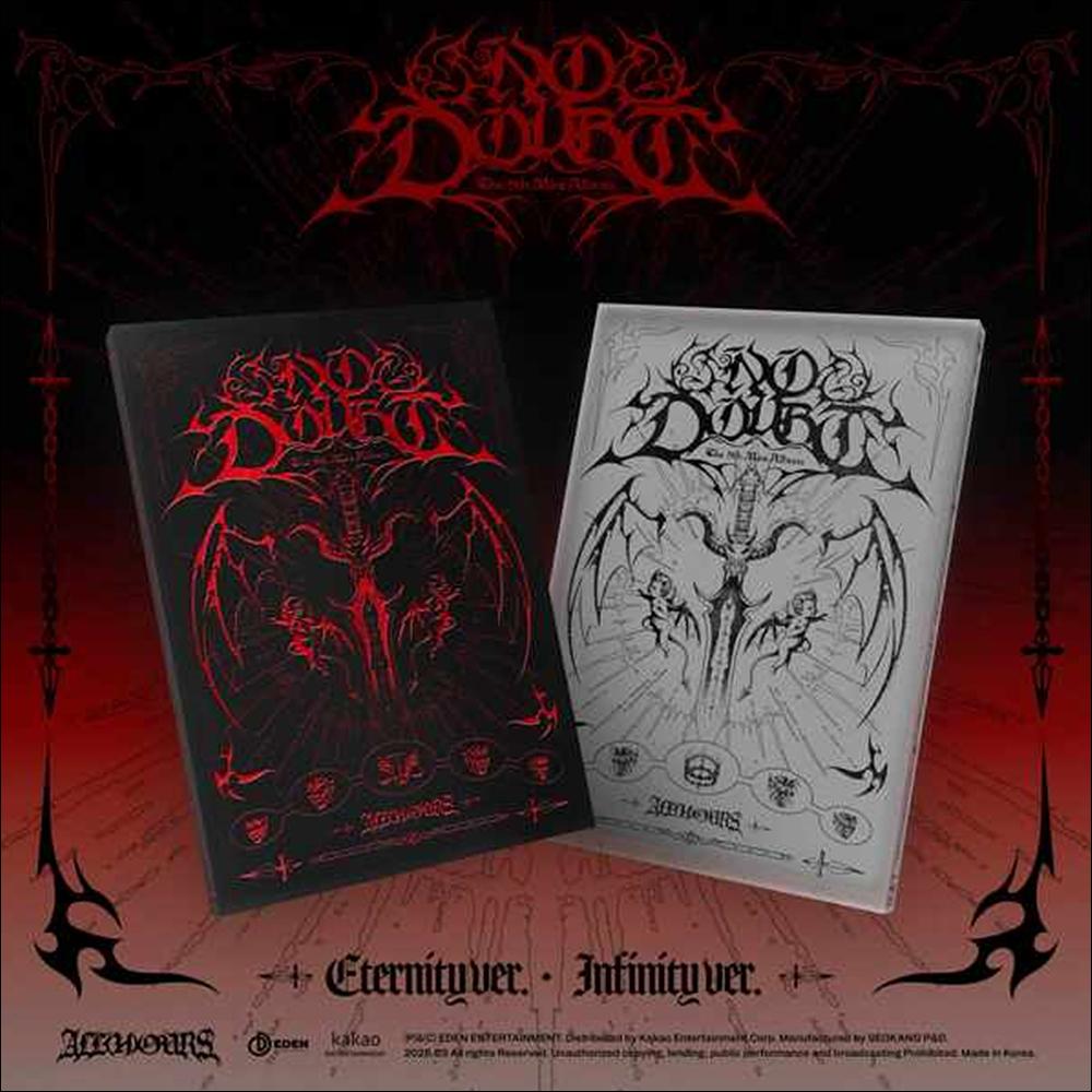 ALL(H)OURS [NO DOUBT] FIFTH MINI ALBUM (ETERNITY ver.  INFINITY ver.) + Free Gift