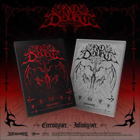 ALL(H)OURS [NO DOUBT] FIFTH MINI ALBUM (ETERNITY ver.  INFINITY ver.) + Free Gift