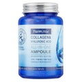 [Farmstay] Collagen & Hyaluronic Acid All-In-One Ampoule (250ml) | High-Capacity Hydrating & Firming Serum, K-Beauty