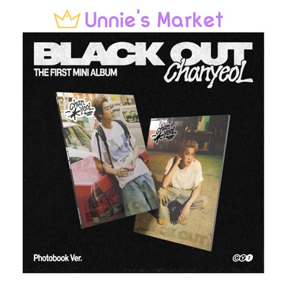 [Photobook ver.] Chanyeol (EXO) - BLACK OUT 1st Mini Album