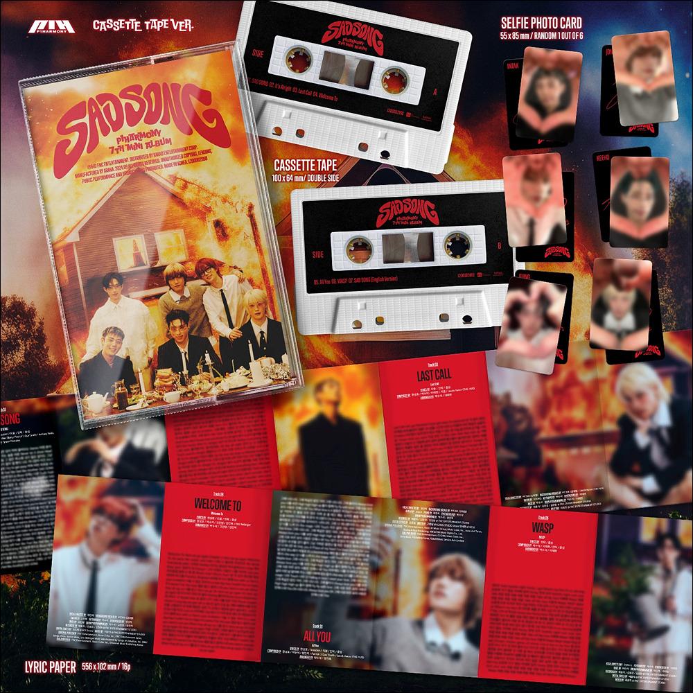 P1Harmony [SAD SONG] CASSETTE TAPE ver. Album