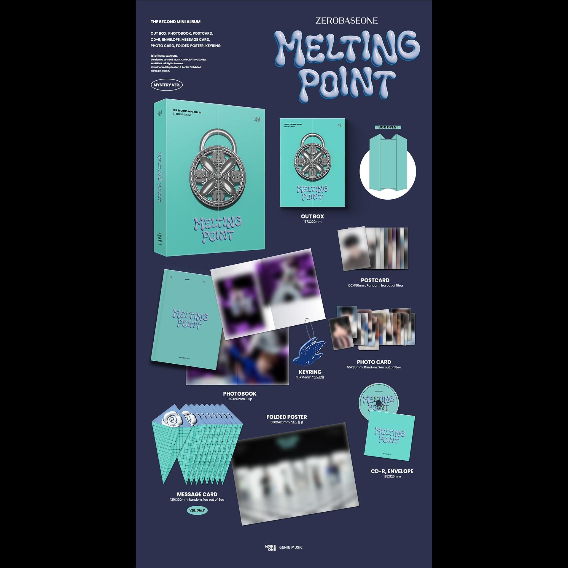 ZEROBASEONE(ZB1) [MELTING POINT] 2nd Mini Album