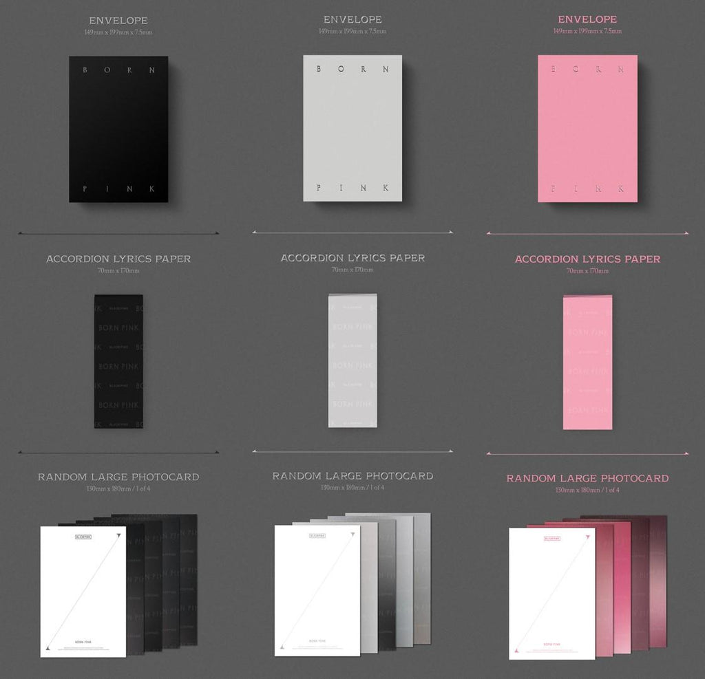BLACKPINK - BORN PINK BOX Ver. Album