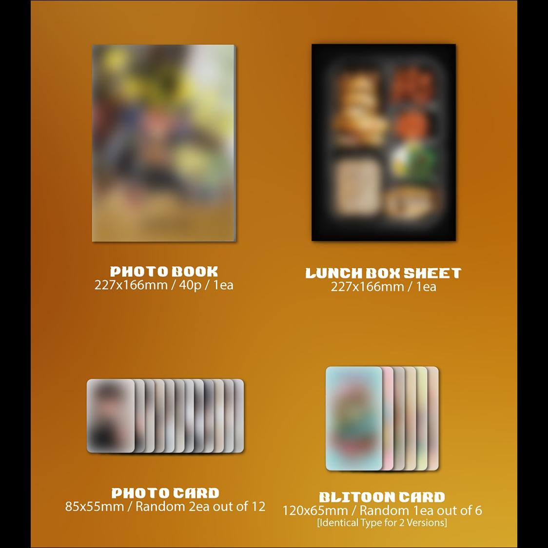 BLITZERS - LUNCH BOX (LUNCH ver. / BOX ver.)