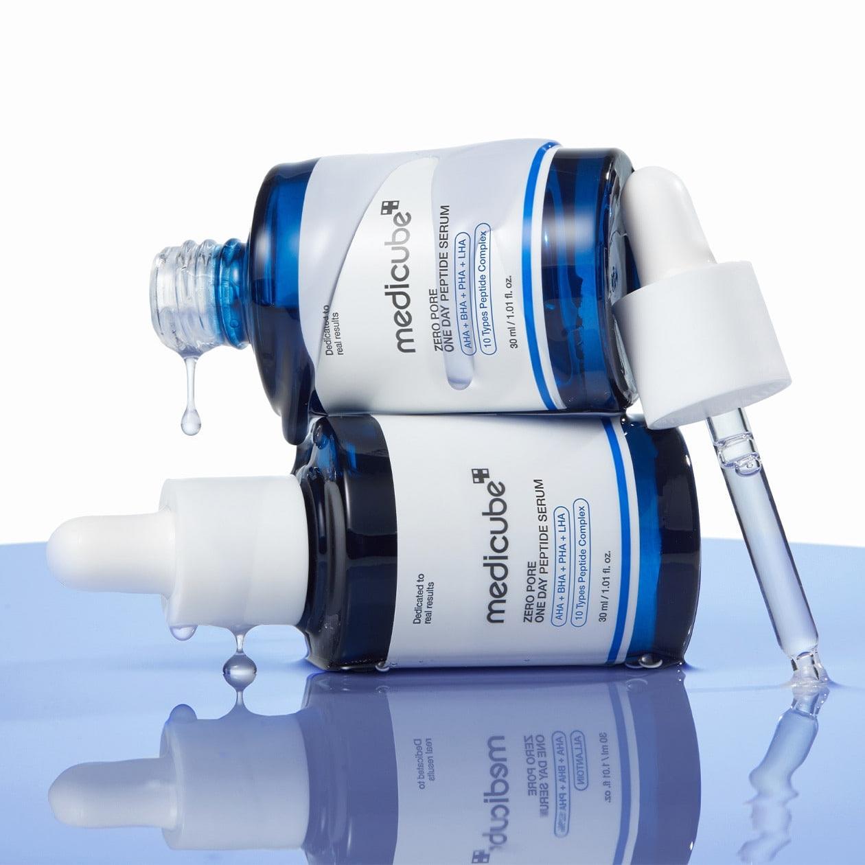 [MEDICUBE] NEW Zero Pore One Day Peptide Serum - Pore Tightening & Elasticity Boosting Serum, 30ml | Olive's K-beauty