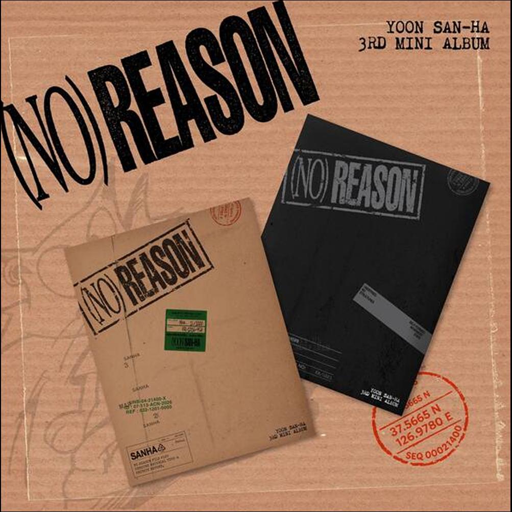 YOON SAN-HA [NO REASON] 3rd Mini Album (UNDEFINED VER. / UNBOUND VER.) + Free Gift