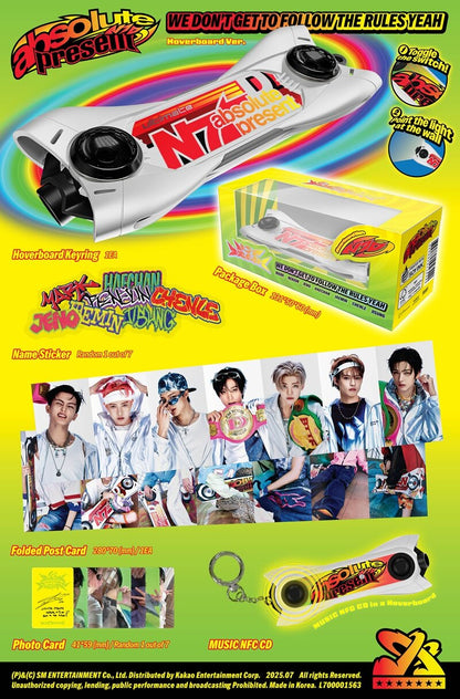 NCT DREAM [Go Back To The Future] (Hoverboard Ver.) Smart Album