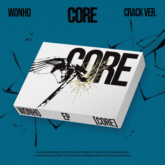 WONHO [CORE] Crack ver. EP Album + Free Gift