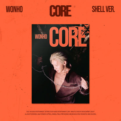 WONHO [CORE] Shell ver. EP Album + Free Gift