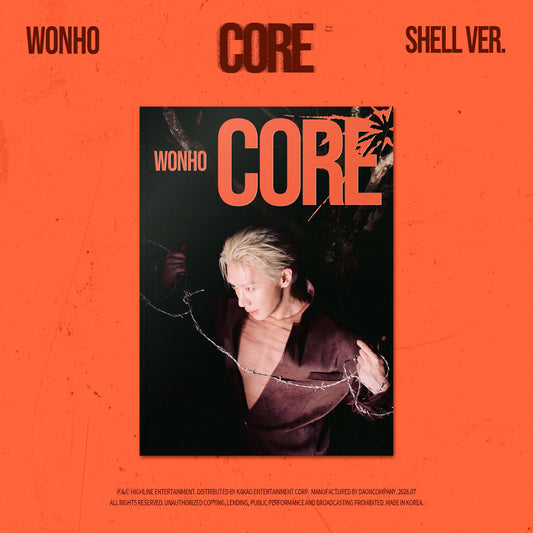 WONHO [CORE] Shell ver. EP Album + Free Gift