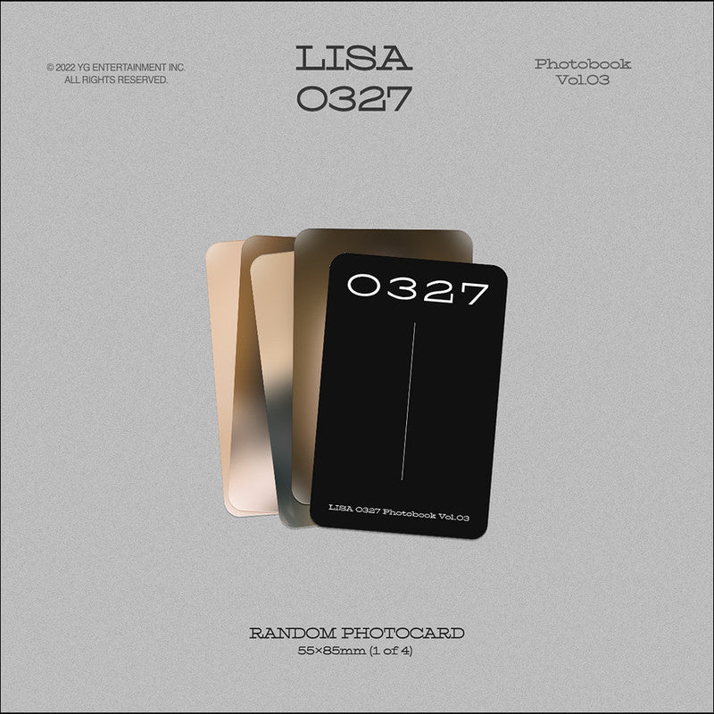 LISA 0327 PHOTOBOOK VOL.03
