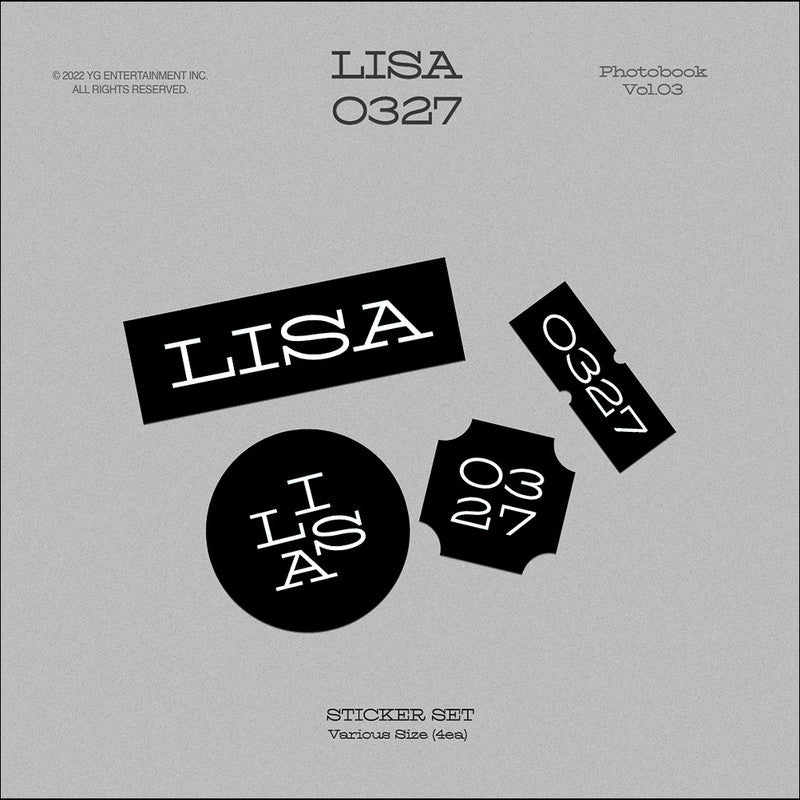 LISA 0327 PHOTOBOOK VOL.03