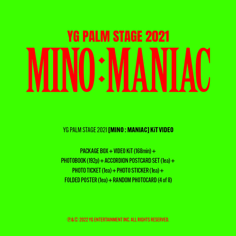 YG PALM STAGE 2021 MINO MANIAC KiT VIDEO