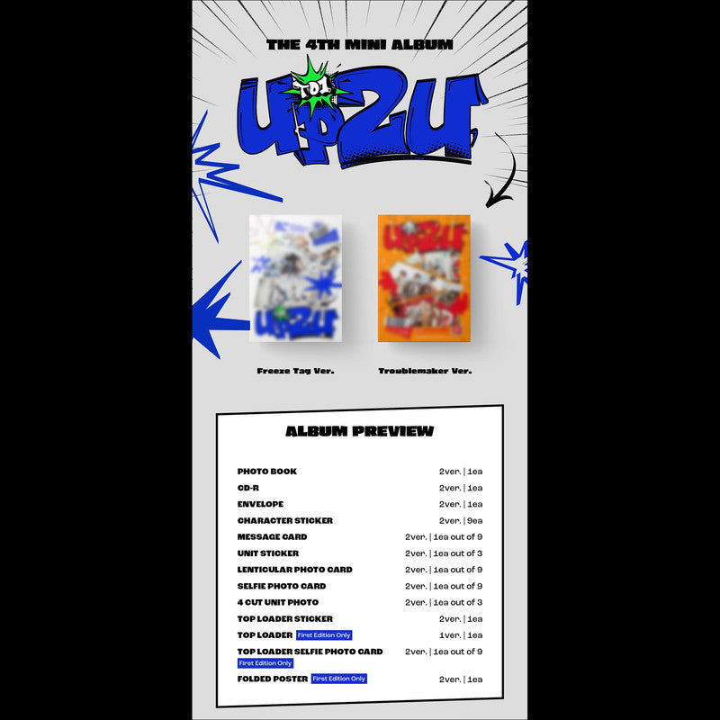 TO1 UP2U 4th Mini Album