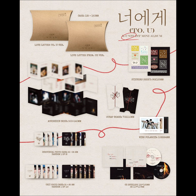 X-UNIT (XODIAC) [To.U] 1st Mini Album
