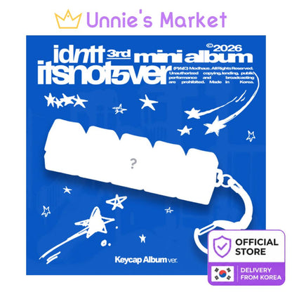 [Pre-order] idntt [itsnotover] (Keycap Album) + Free Gift