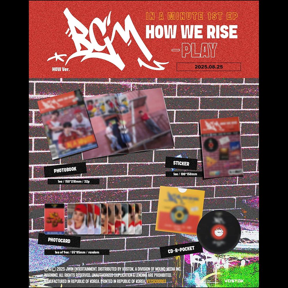 IN A MINUTE - BGM  HOW WE RISE - PLAY