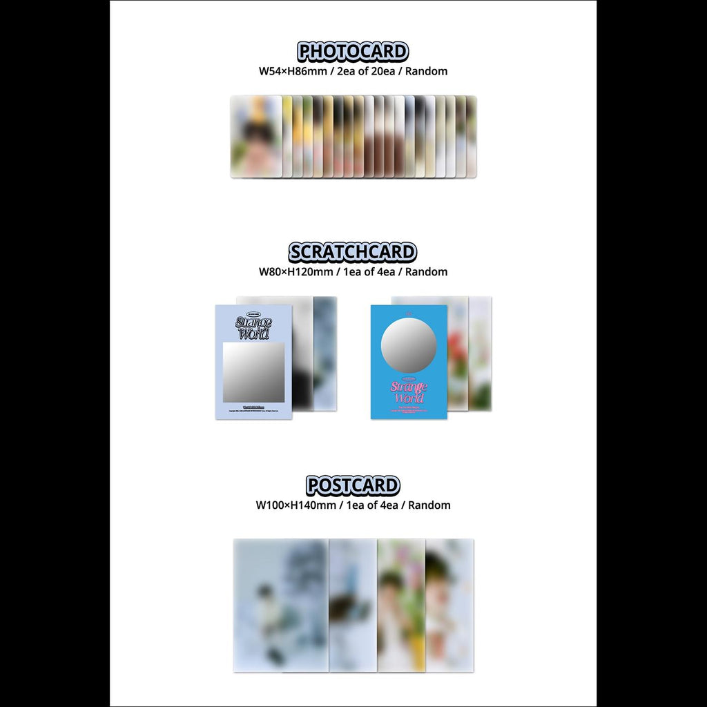 HA SUNG WOON [Strange World] Photobook (2D / 3D)