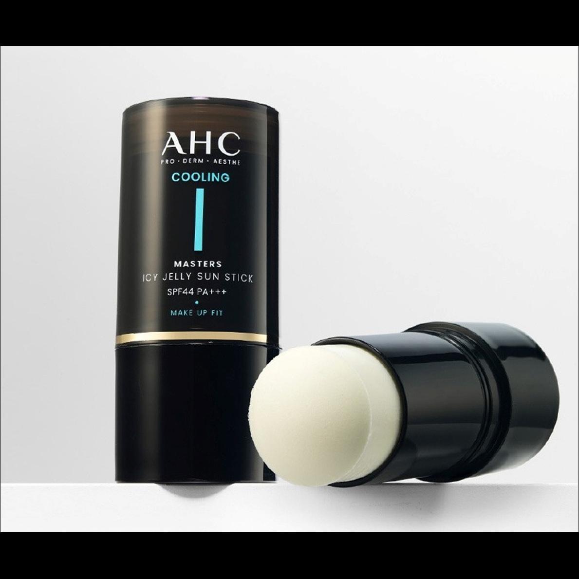 [SHINee Taemin's Pick][AHC] Masters Icy Jelly Sun Stick 14g - SPF50+ PA++++, Instant -6°C Cooling, Waterproof & Non-Sticky, Pak Se-ri Sun Care