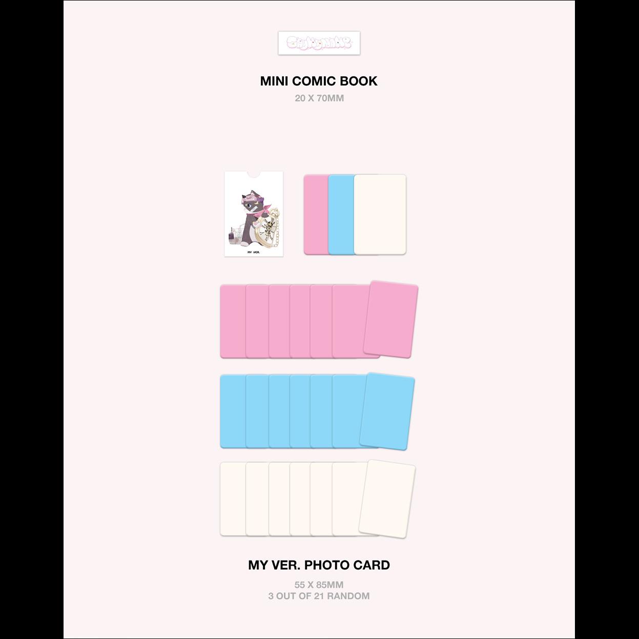 SAY MY NAME [My Name Is...] 2nd EP Album (NAME VER., MY VER.)