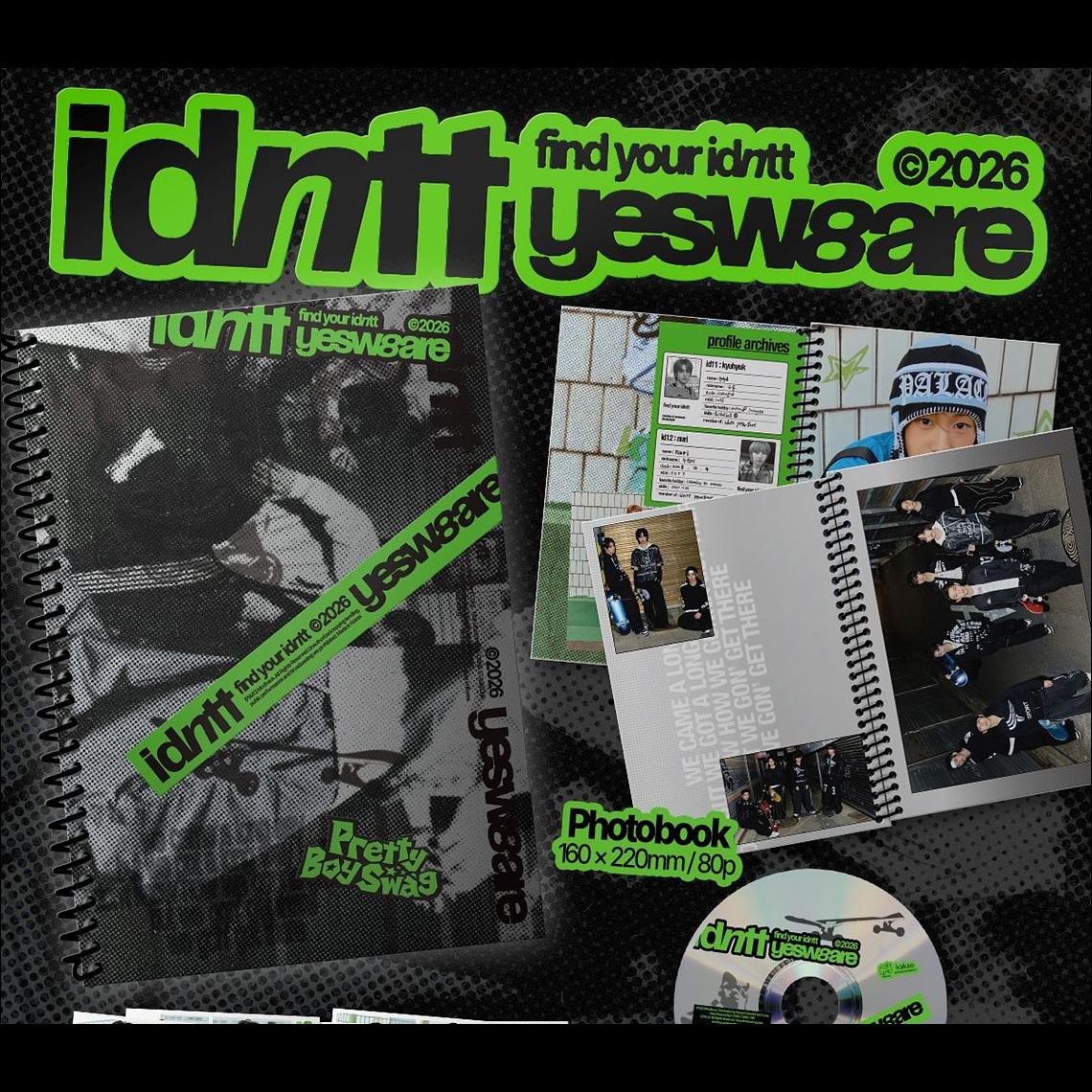idntt - yesw8are (yesweare) Mini Album + Free Gift