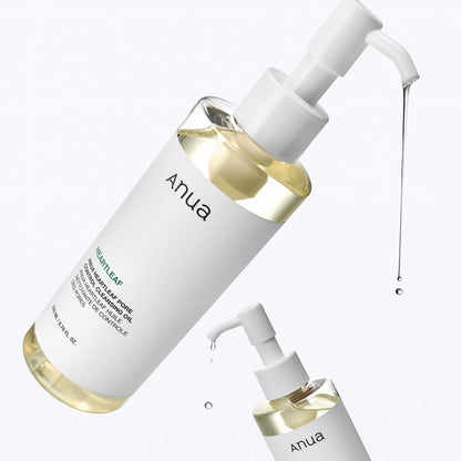 [Anua] Heartleaf Pore Control Cleansing Oil & Quercetinol Cleansing Foam Set | Double Cleansing Method for Blackheads, K-Beauty