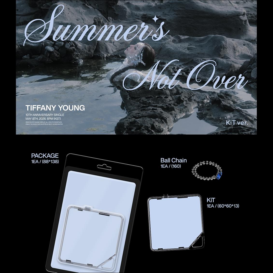 Tiffany Young (Girls' Generation) Summer’s Not Over Single Album + Free Gift
