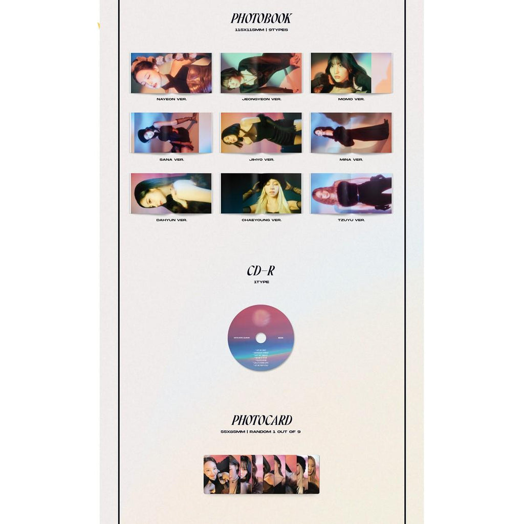 TWICE - REDY TO BE Digipack ver.