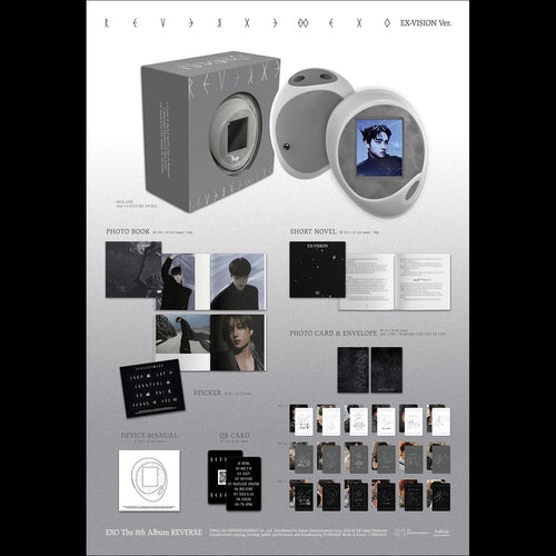 (EX-VISION Ver.) EXO [REVERXE] 8th Album + Free Gift