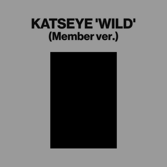 [Pre-order] [WEVERSE SHOP POB] KATSEYE [WILD] Member ver. + Free Gift