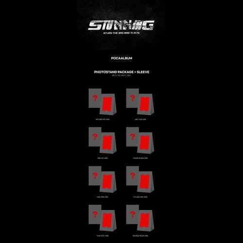 8TURN [STUNNING] 3rd Mini Album POCA VER.