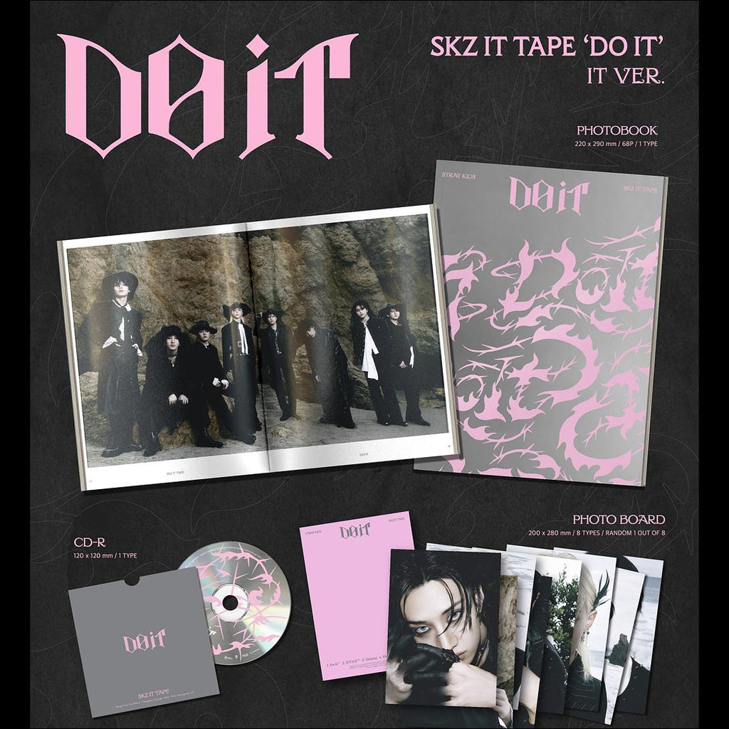 Stray Kids - SKZ IT TAPE ‘DO IT’ (IT VER.) + free gift