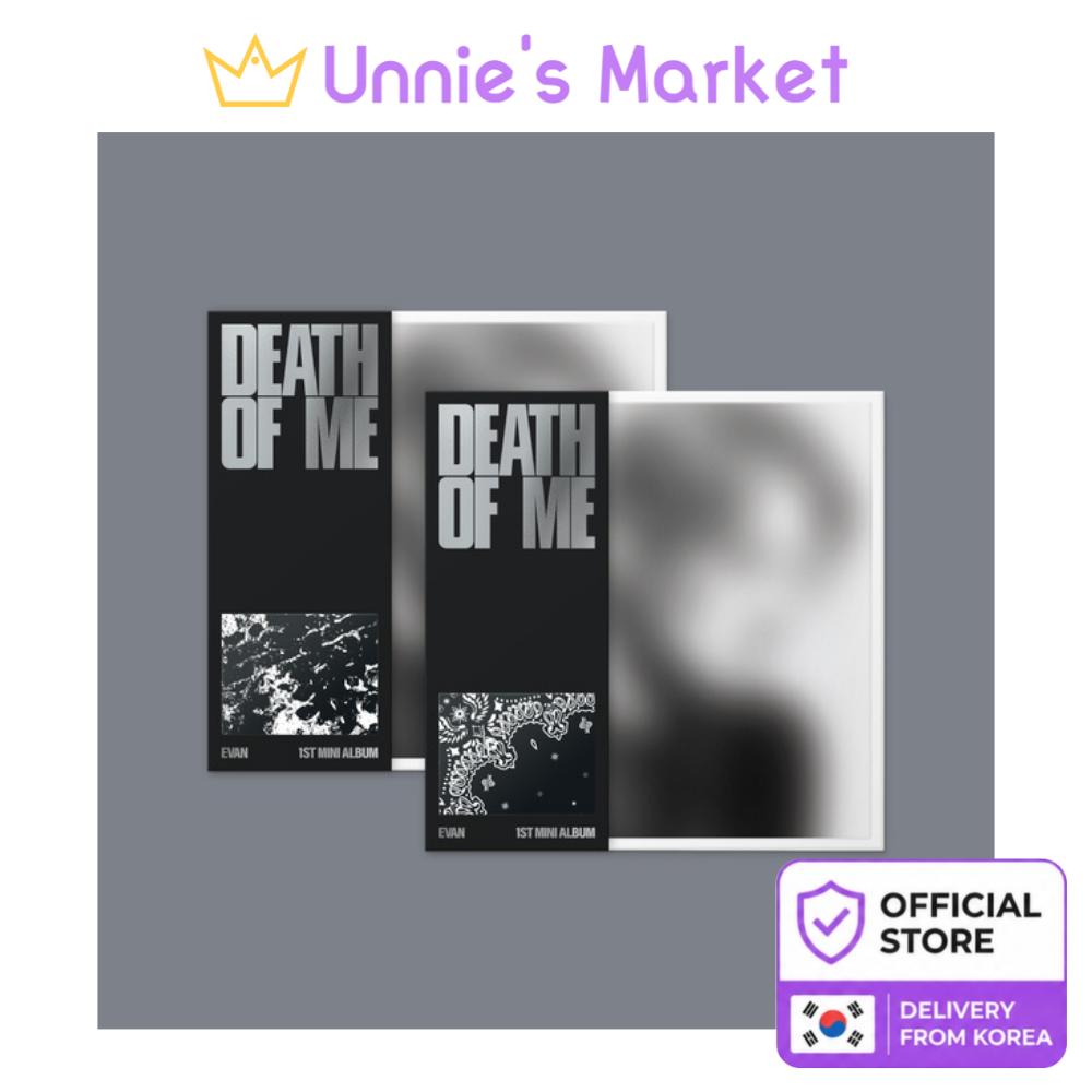 [Pre-order] EVAN [DEATH OF ME] (BANDANA A Ver. / BANDANA B Ver.) + Free Gift
