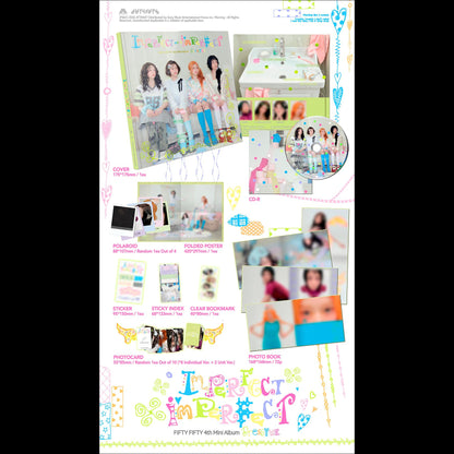 FIFTY FIFTY [Imperfect-Imperfect] 4th Mini Album + Free Gift