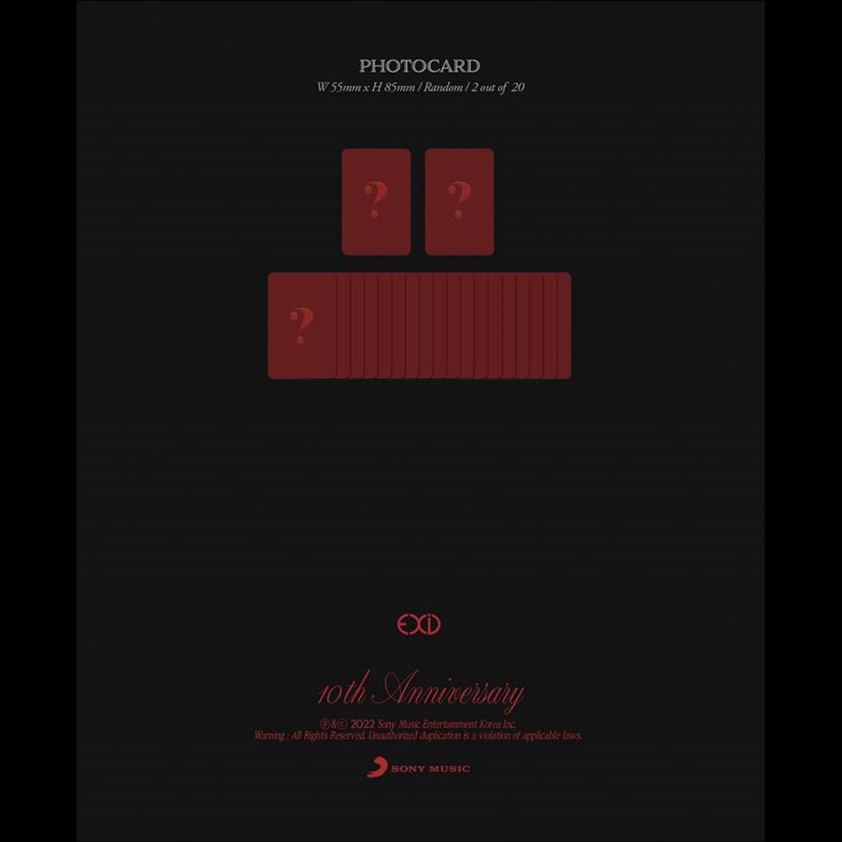 EXID [X] 10th Anniversary Single Album