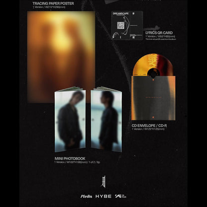 [SET/Pre-order] JEONGHAN X JOSHUA SEVENTEEN DREAMSCAPE Album KPOP Sealed + Free Gift