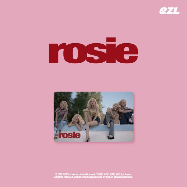 [Pre-order] ROSE [rosie (ROSÉ-A/B)] EZL Transportation Photo Card + Free Gift